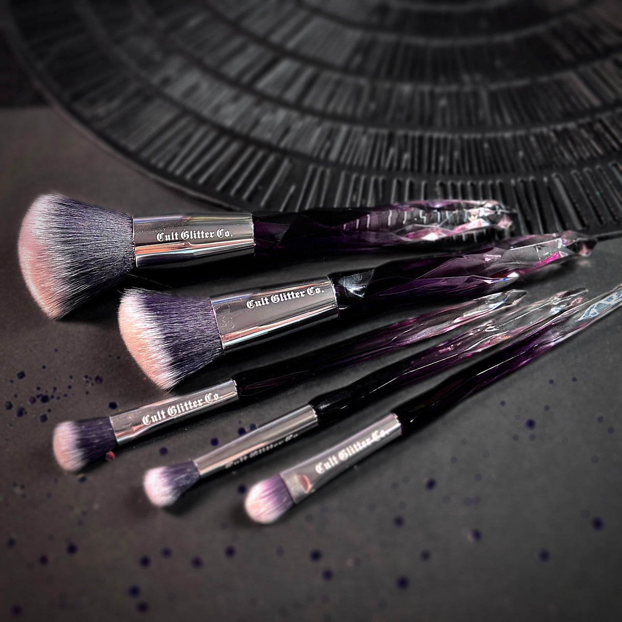 Cult Glitter Brush Set