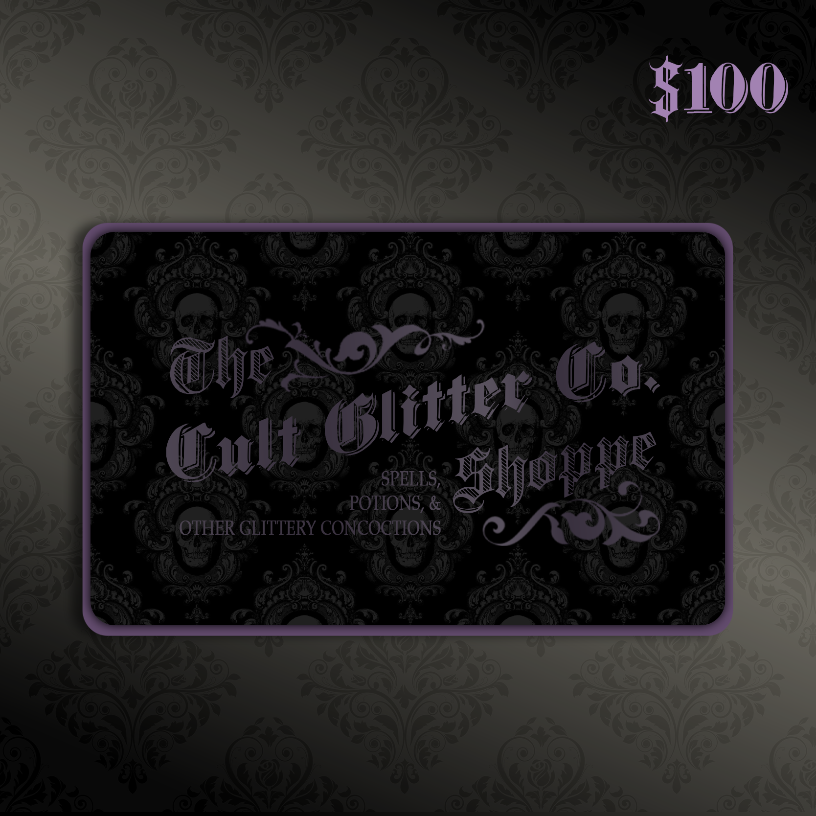 $100 Cult Glitter Gift Card