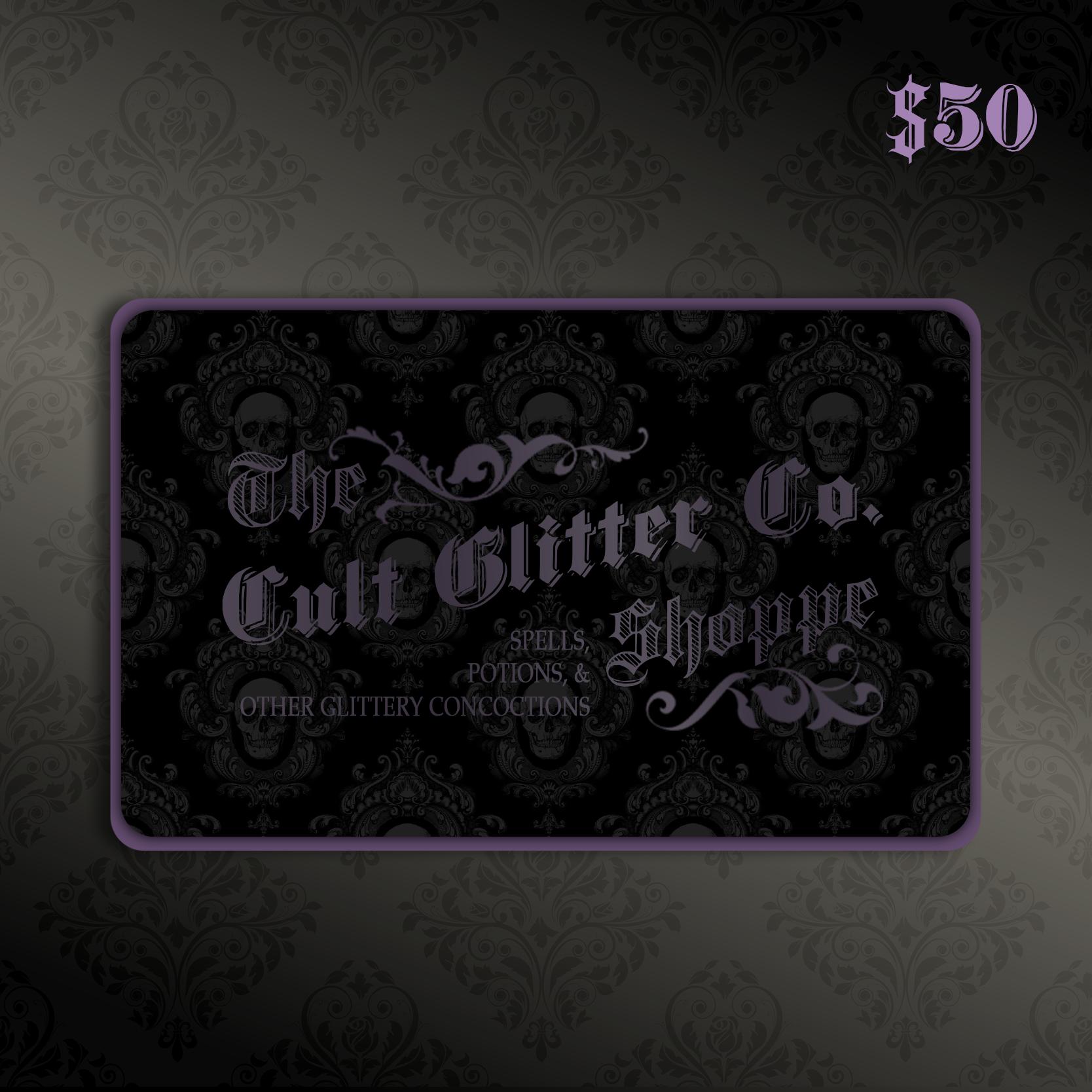 $50 Cult Glitter Gift Card