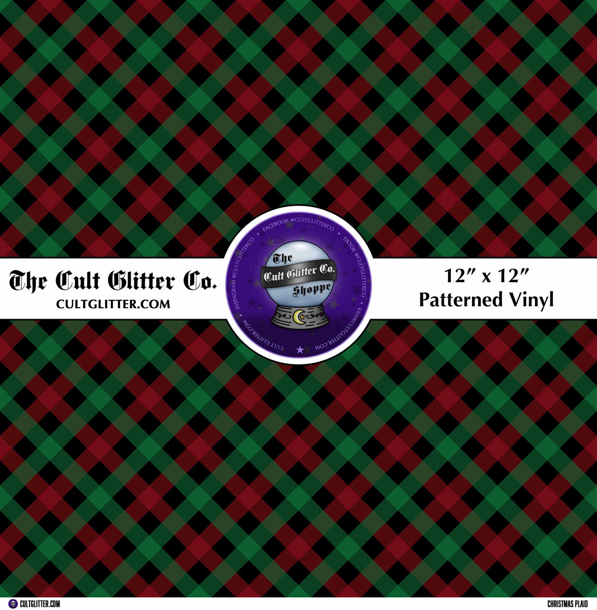 Christmas Plaid - Vinyl