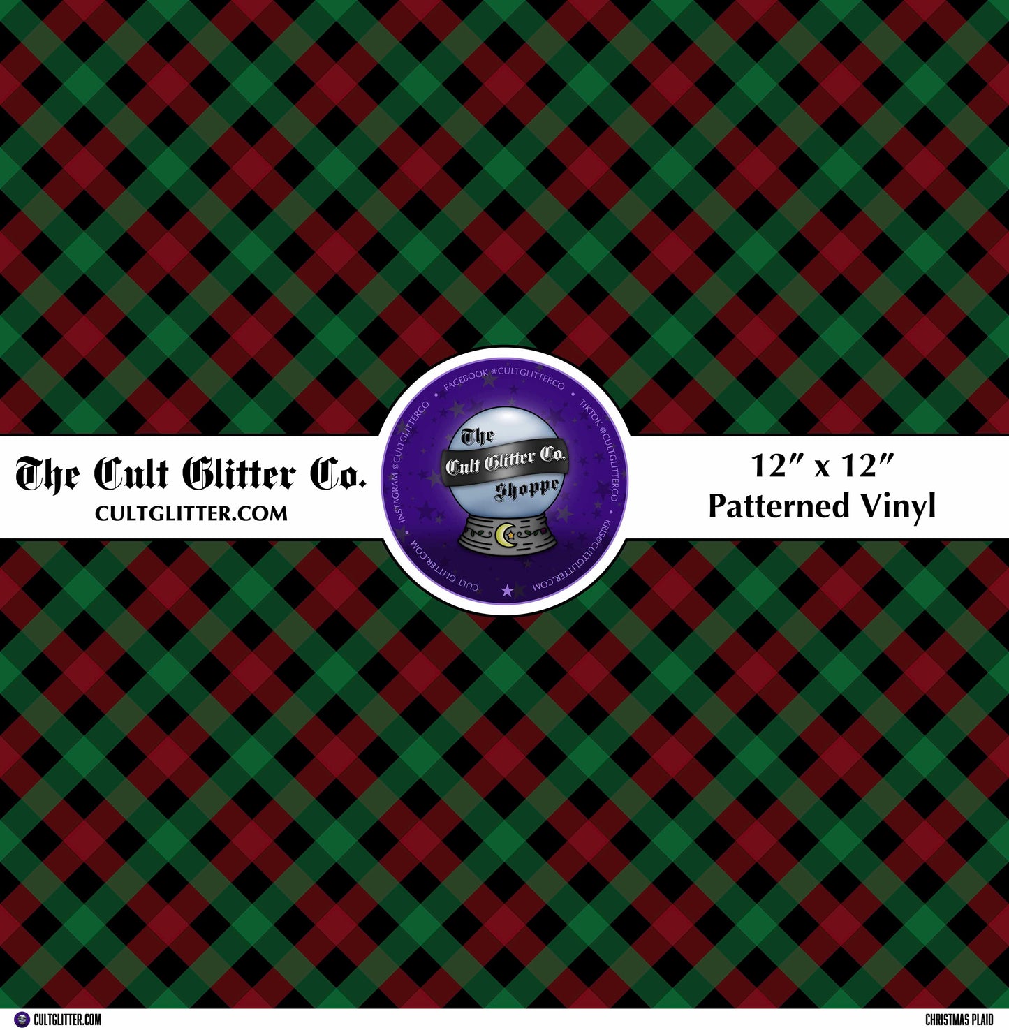 Christmas Plaid - Vinyl