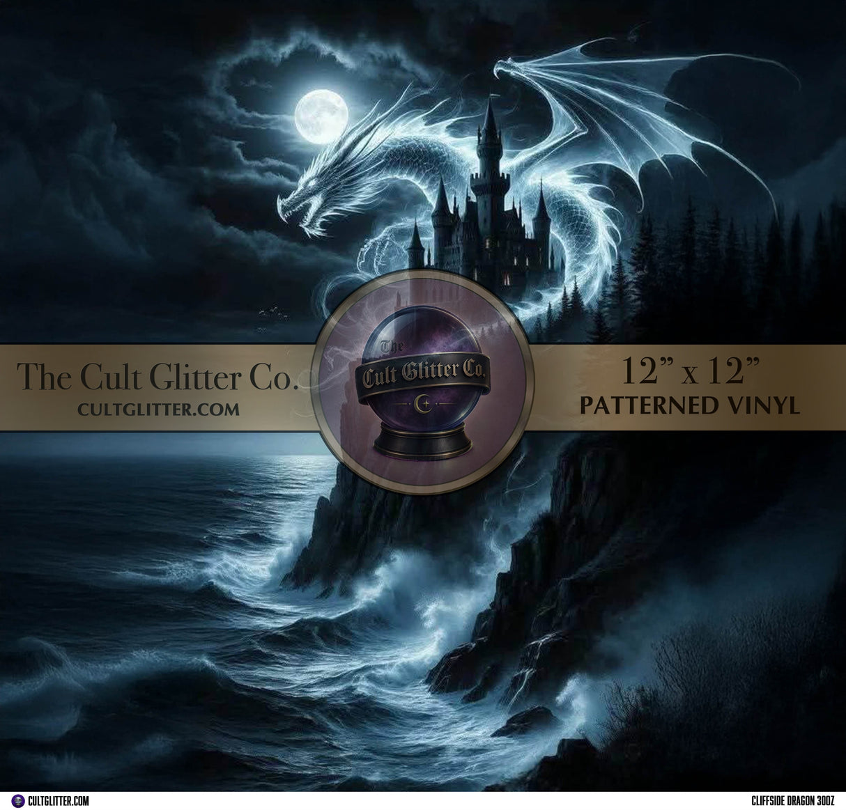Cliffside Dragon - Vinyl Wrap