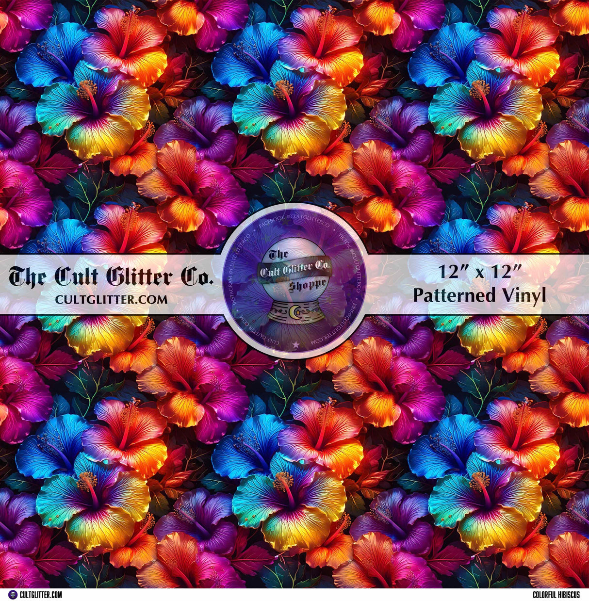 Colorful Hibiscus - Vinyl