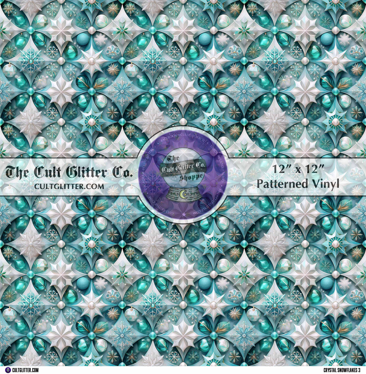 Crystal Snowflakes 3 - Vinyls