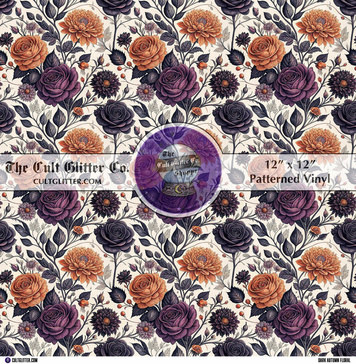Dark Autumn Floral - Vinyl