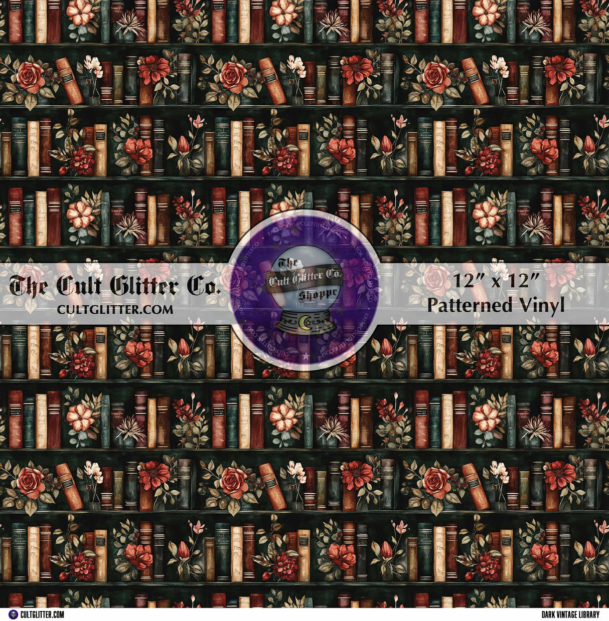 Dark Vintage Library - Vinyl