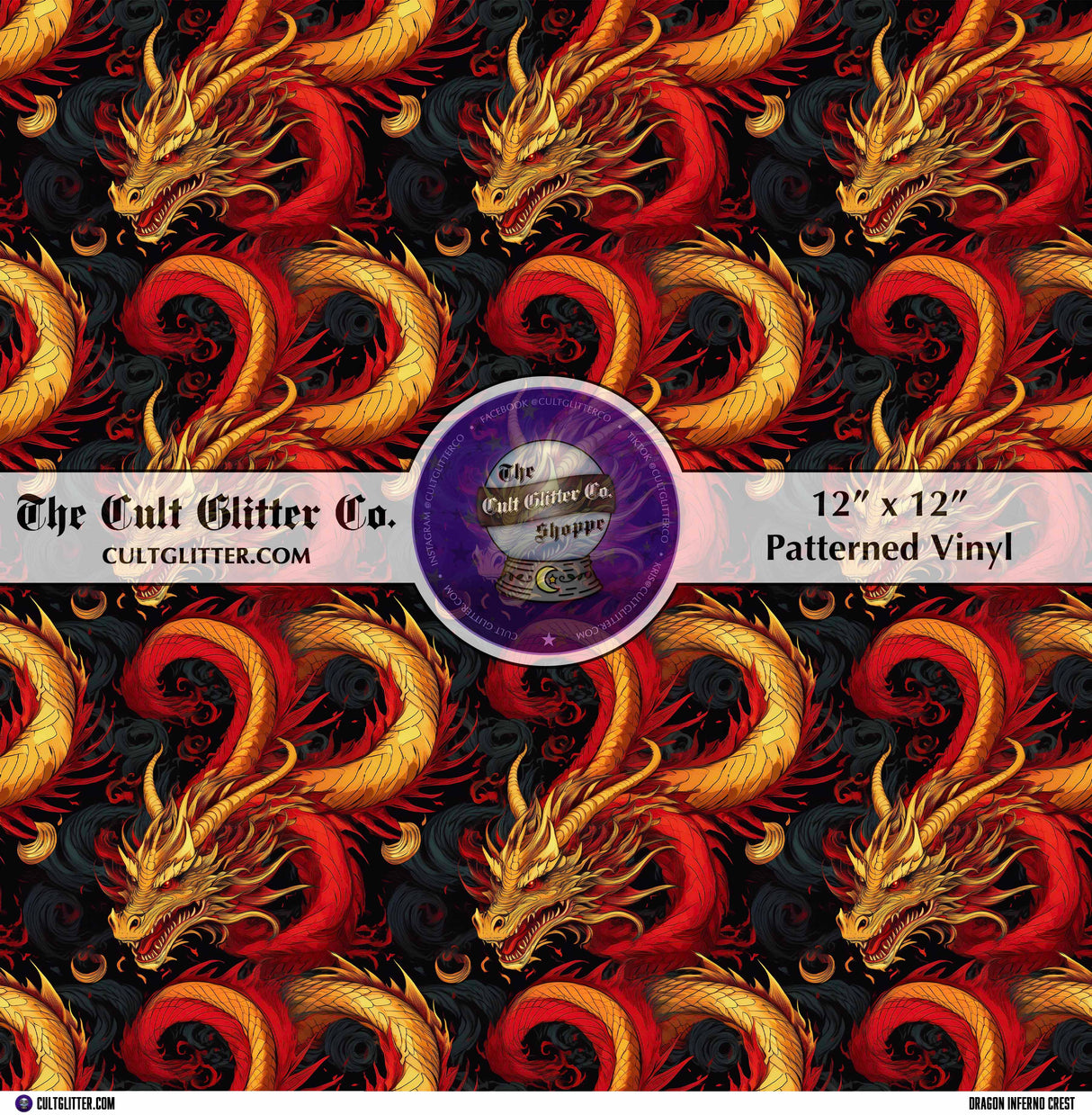 Dragon Inferno Crest - Vinyl