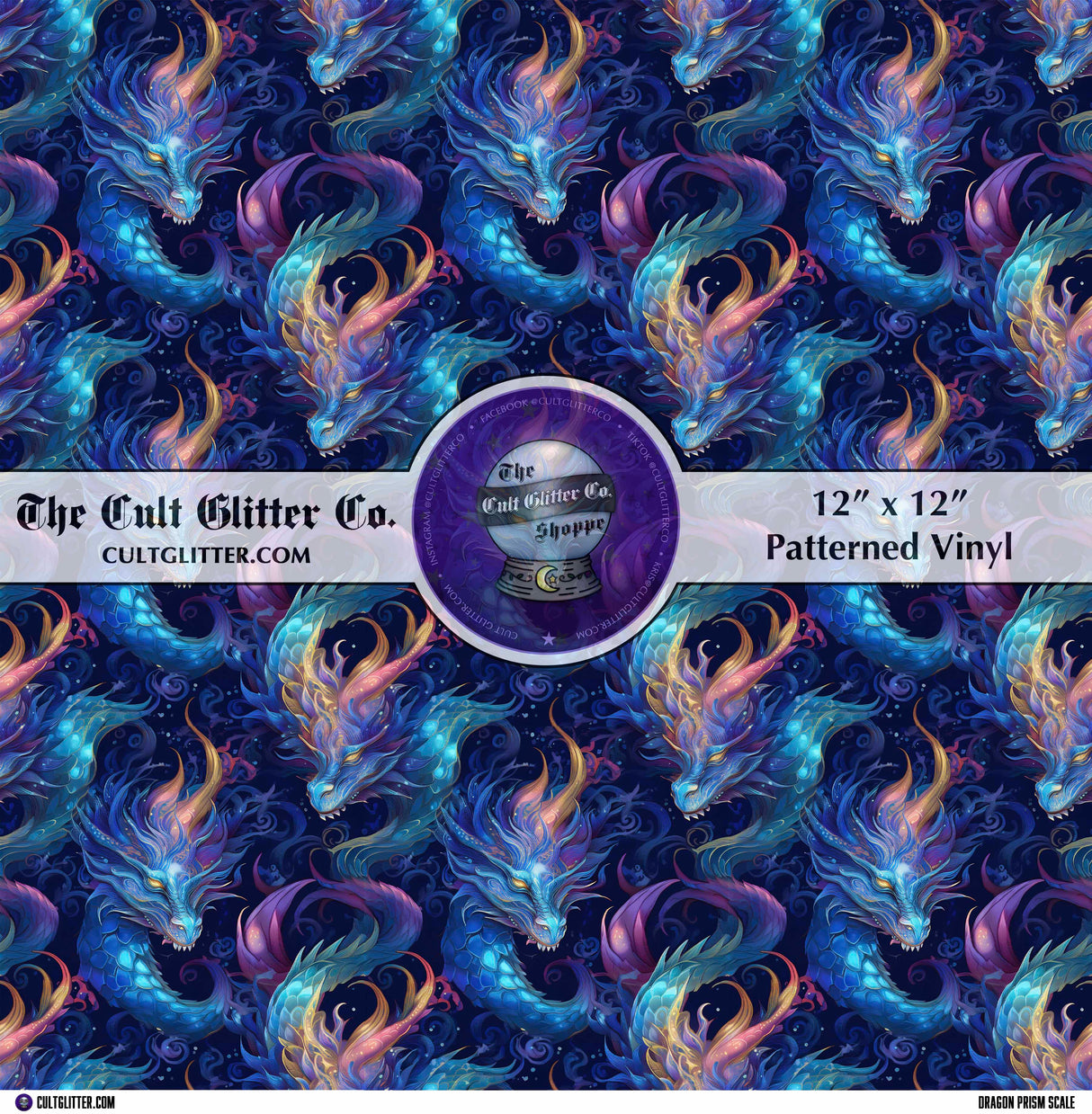 Dragon Prism Scale - Vinyl