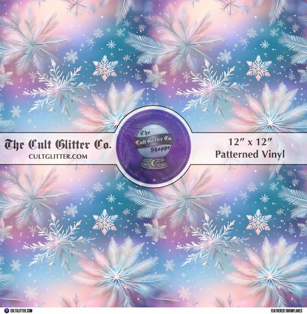 Feathered Snowflakes - Vinyl
