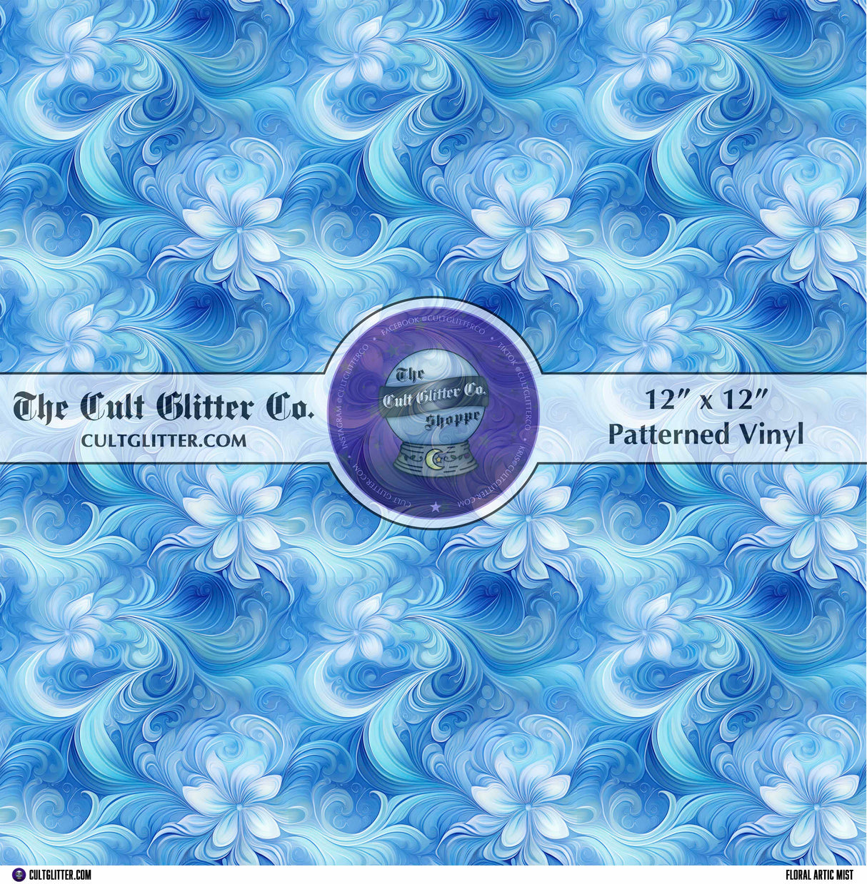 Floral Artic Mist - Vinyl