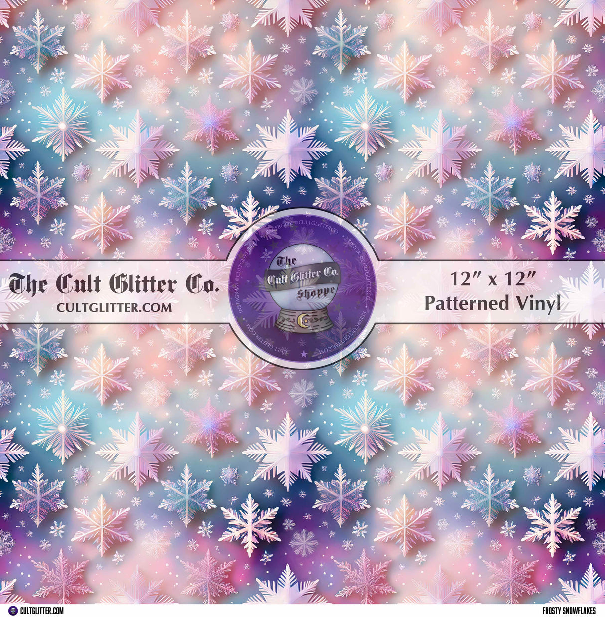 Frosty Snowflakes - Vinyl