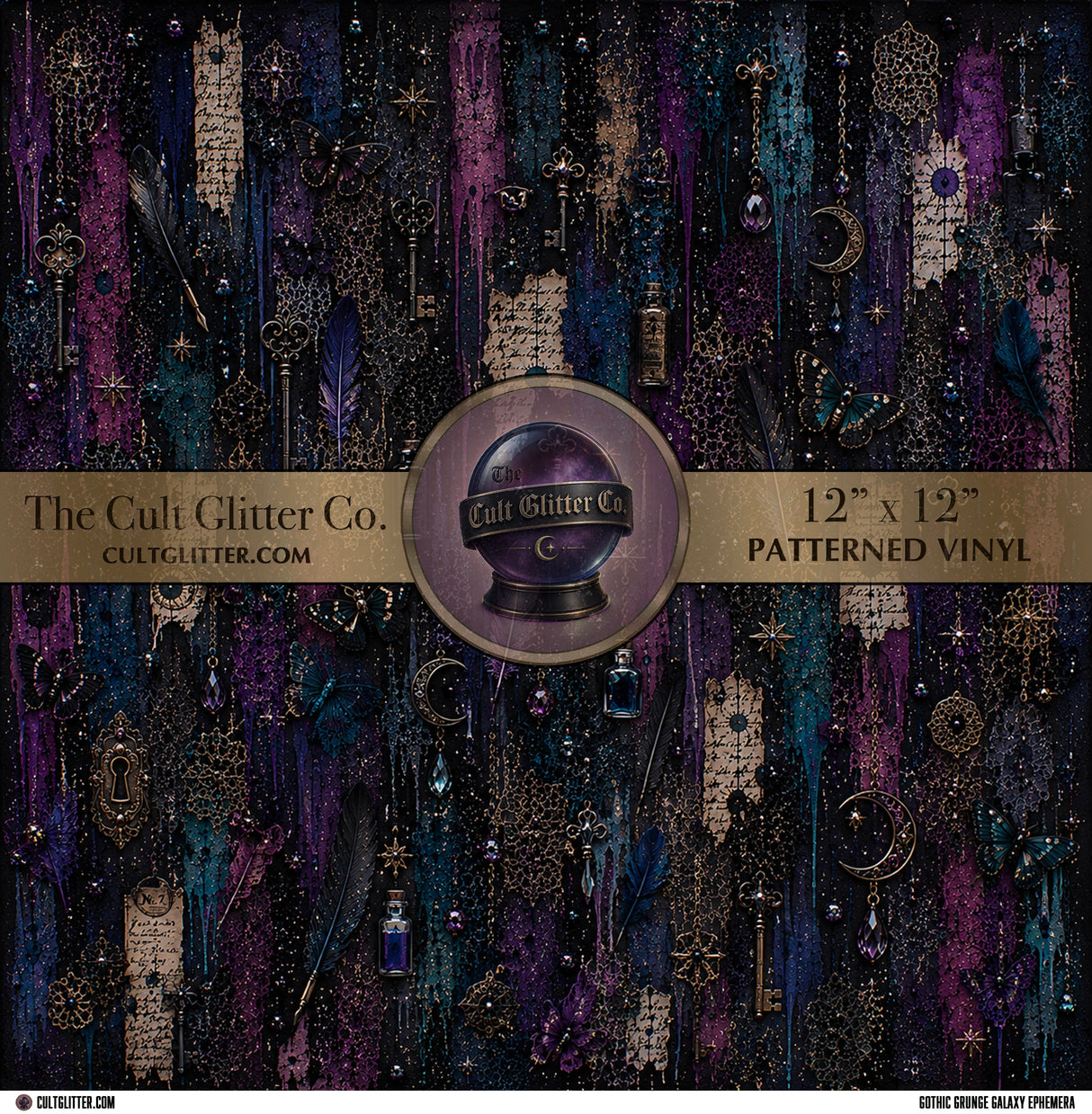 Gothic Grunge Galaxy Ephemera - Vinyl