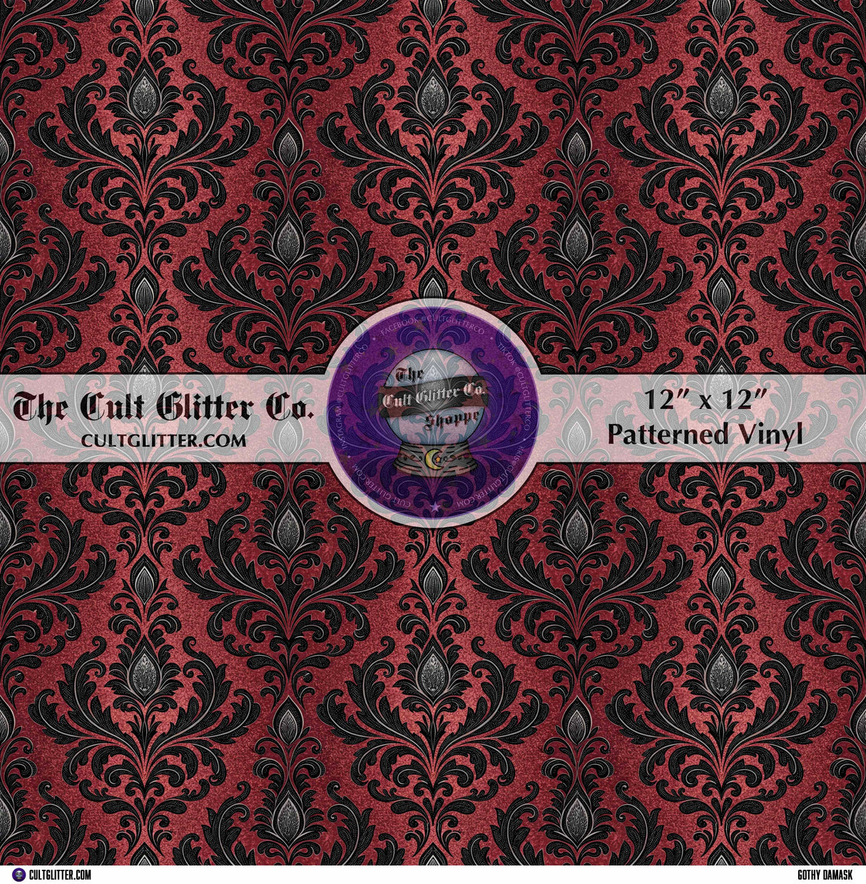 Gothy Damask - Vinyl