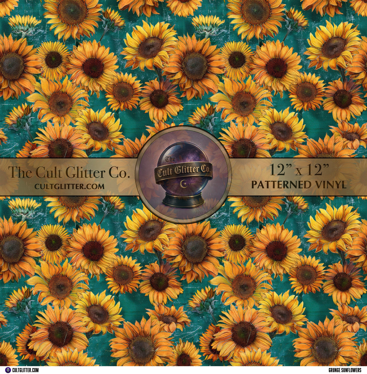 Grunge Sunflowers - Vinyl