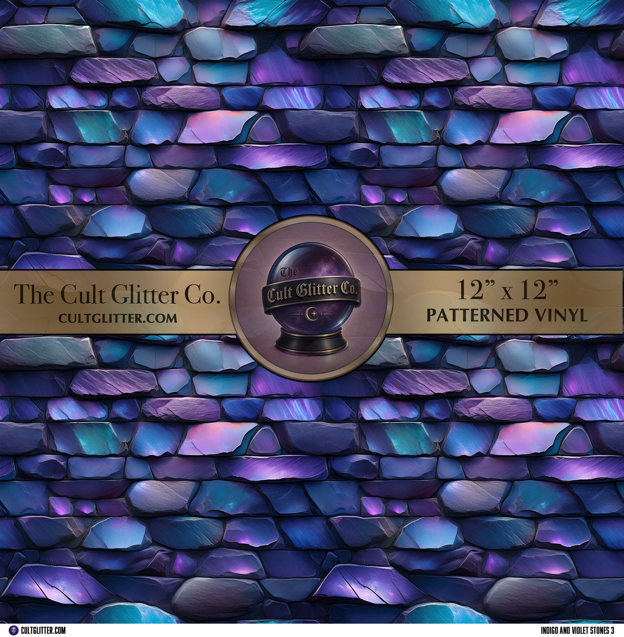 Indigo and Violet Stones 3 - Vinyl