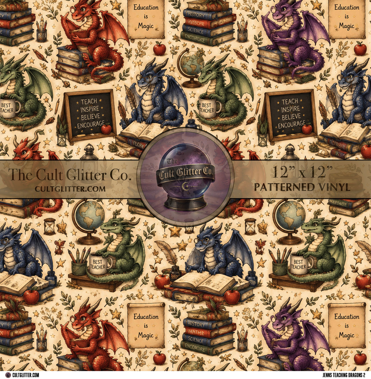 Jenn's Teaching Dragons 2 - Vinyl