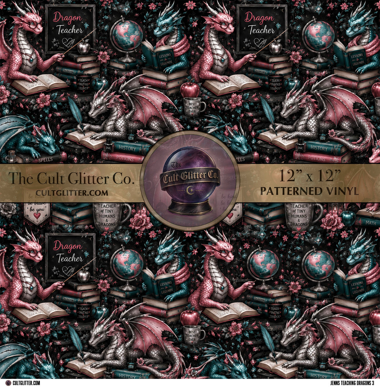 Jenn's Teaching Dragons 3 - Vinyl