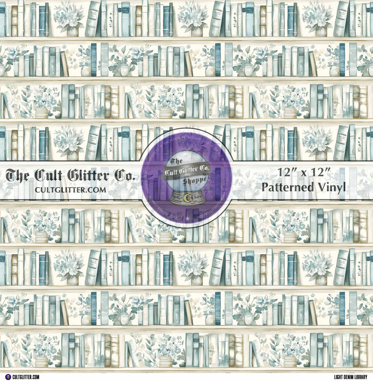 Light Denim Library - Vinyl