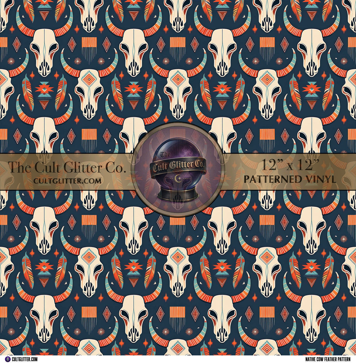 Native Cow Feather - Vinyl