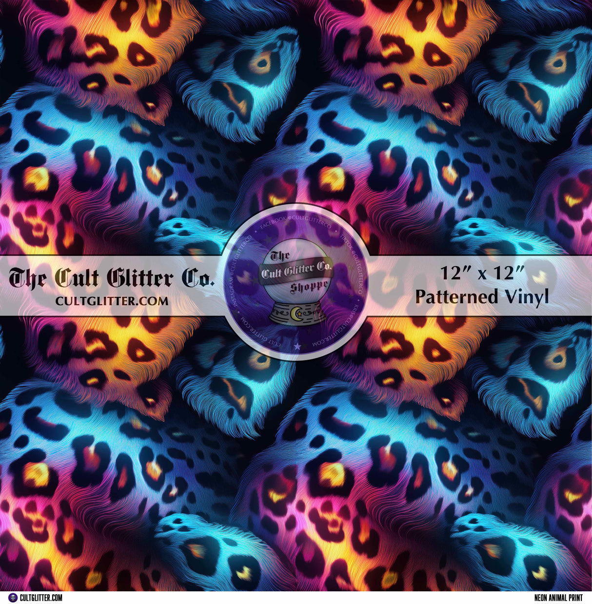 Neon Animal Print - Vinyl