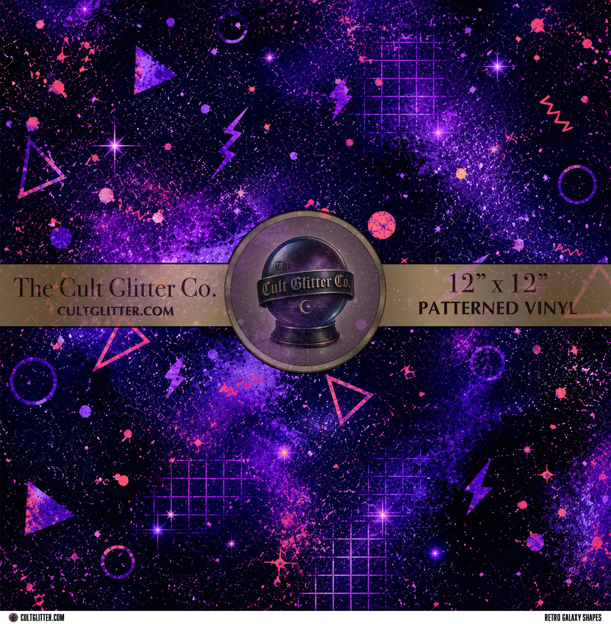 Retro Galaxy Shapes - Vinyl