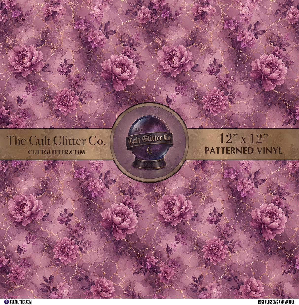 Rose Blossoms and Marble - Vinyl