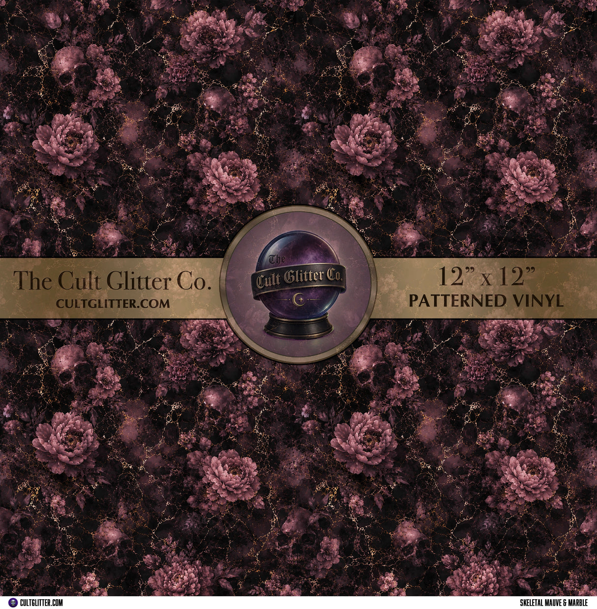 Skeletal Mauve & Marble - Vinyl