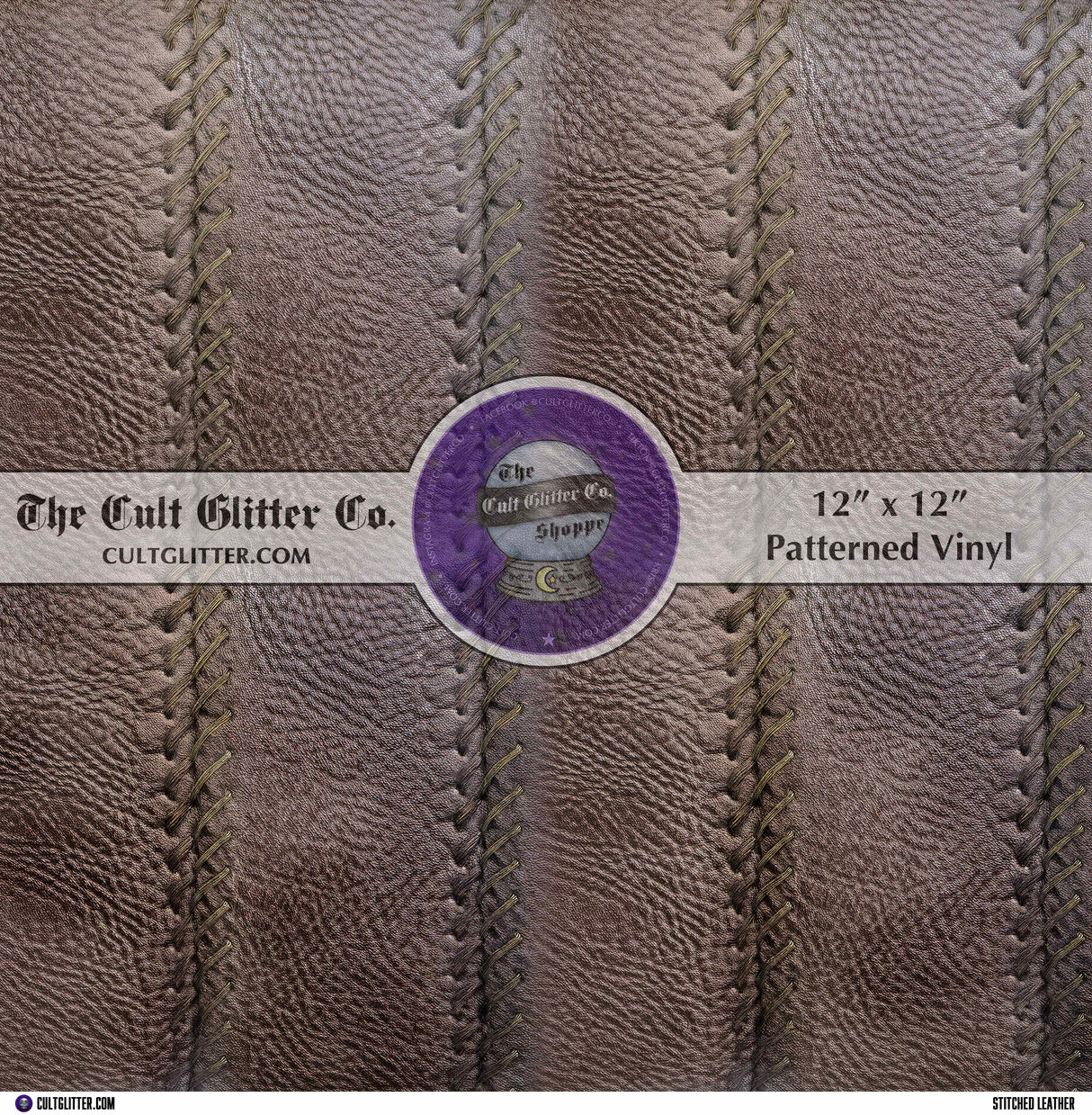 Stitched Leather - Vinyl