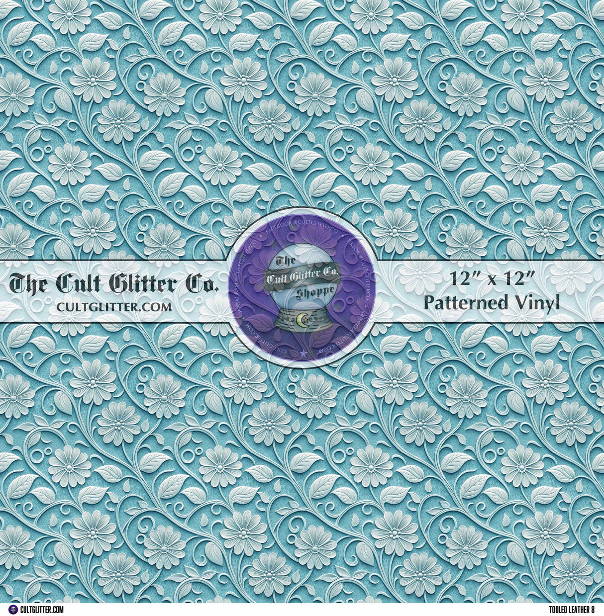 Tooled Leather 8 - Vinyl