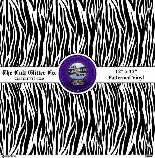 Zebra Print - Vinyl