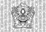 Twisted Tiki Tumbler Template