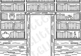 Fall Library Tumbler Template