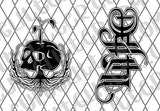 Life/Death Ambigram Tumbler Template