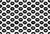 Lips Tumbler Template