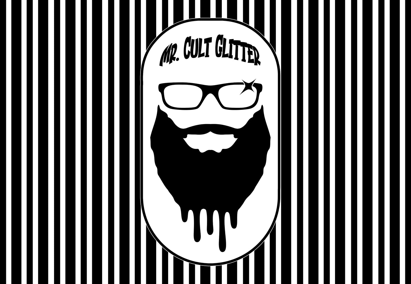 Mr. Cult Glitter Tumbler Template