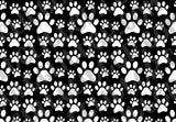 Paw Prints Tumbler Template