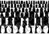 Zombie Graveyard Tumbler Template