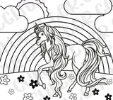 Unicorn Tumbler Template
